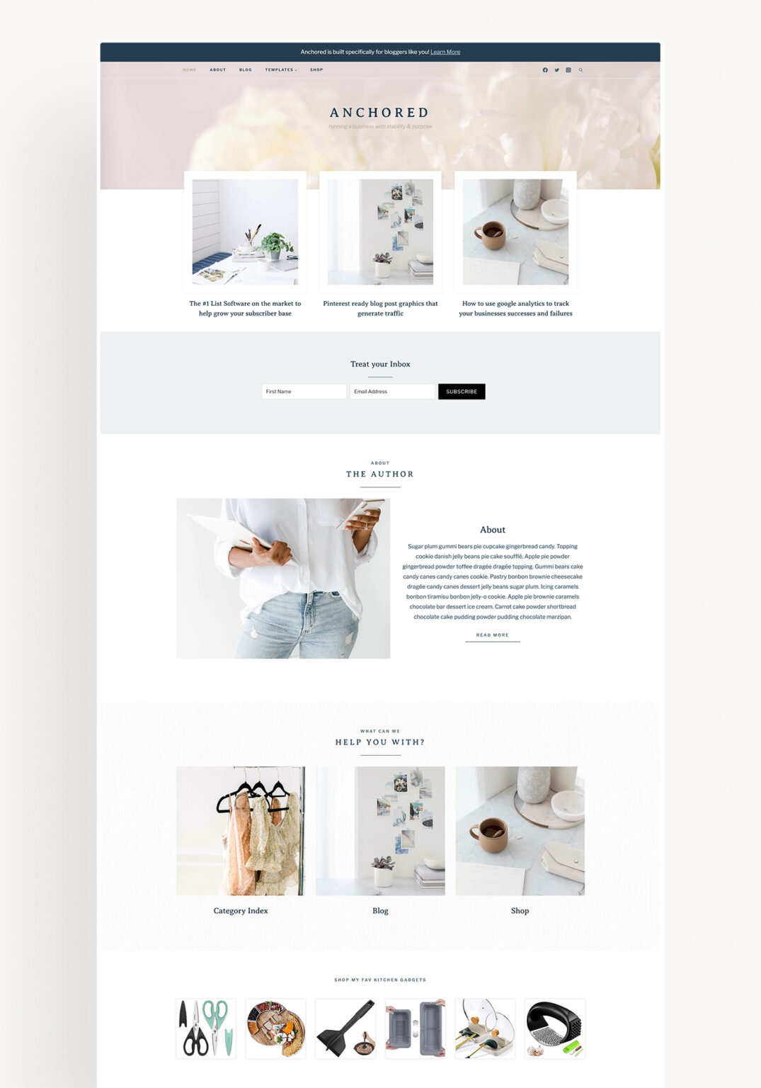 Affordable & Customizable Feminine WordPress Themes - Restored 316