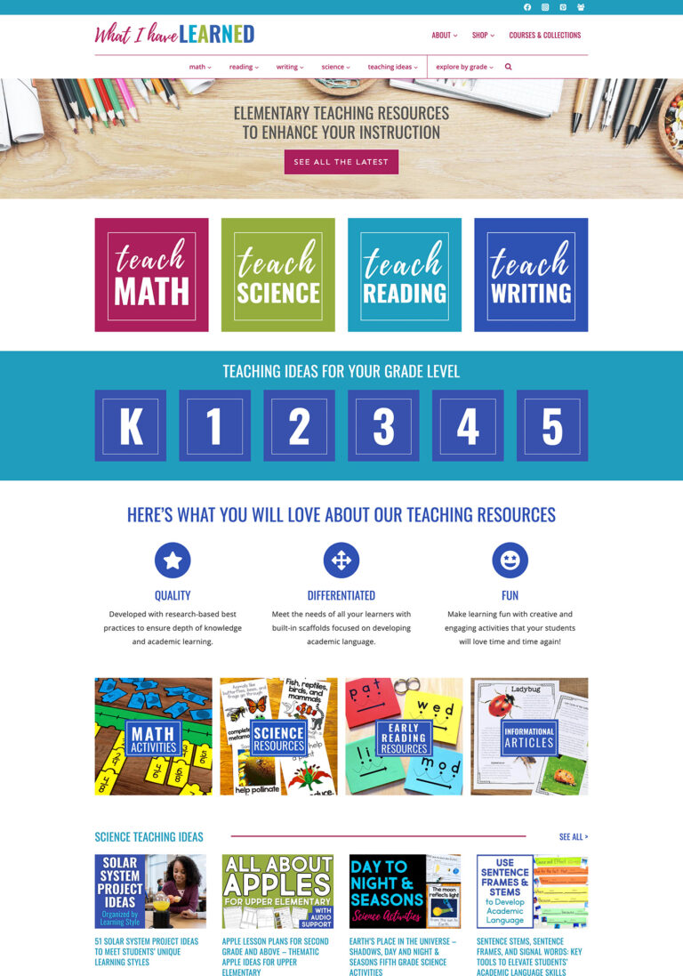 What I have Learned Teaching