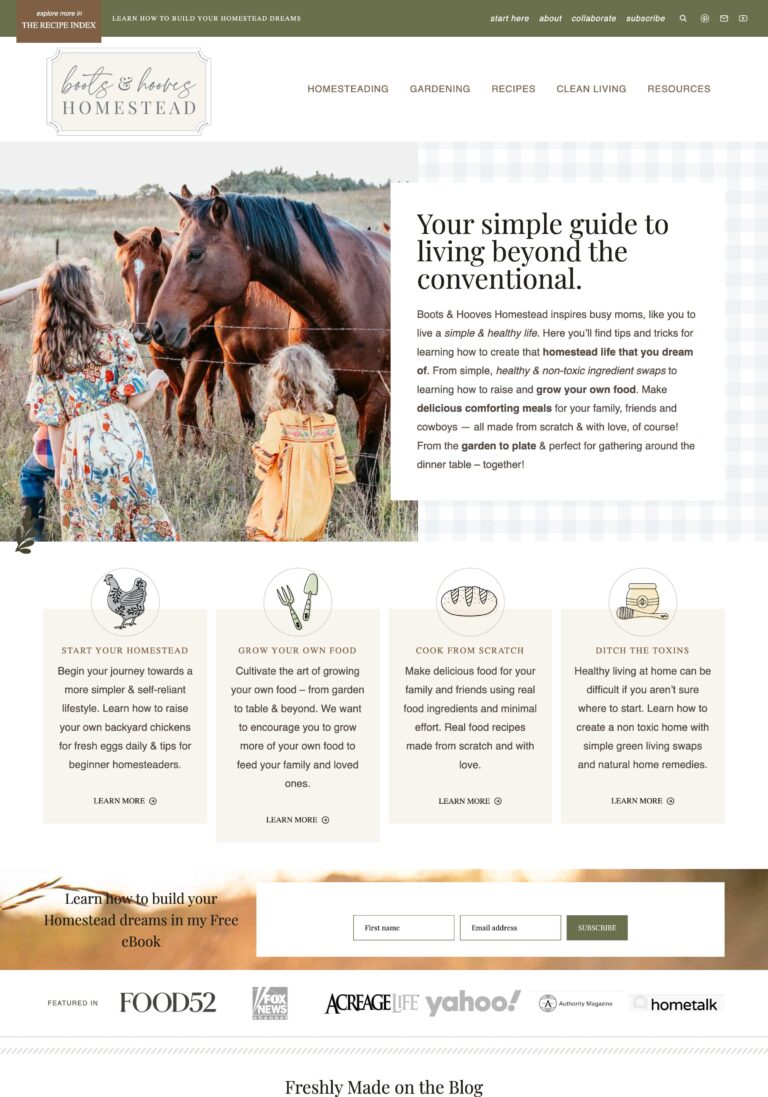 Boots & Hooves Homestead