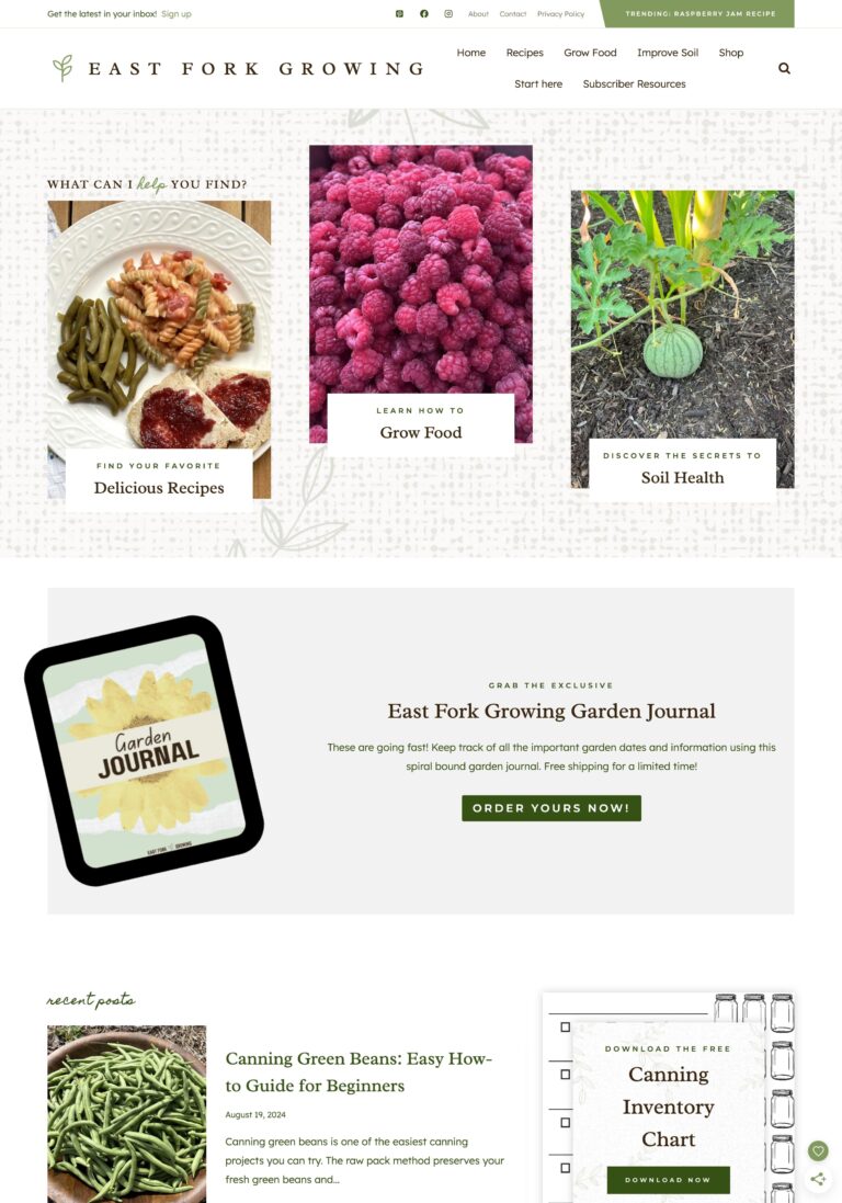 East Fork Growing