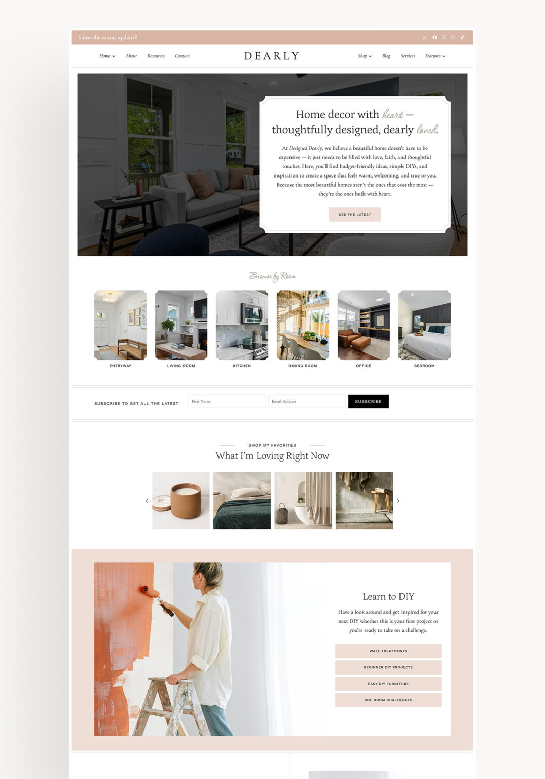 Dearly WordPress Theme