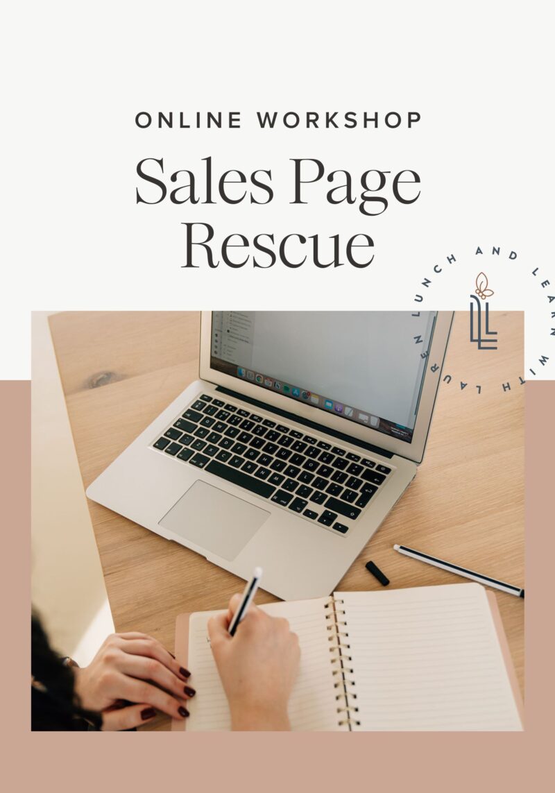 Sales Page Rescue