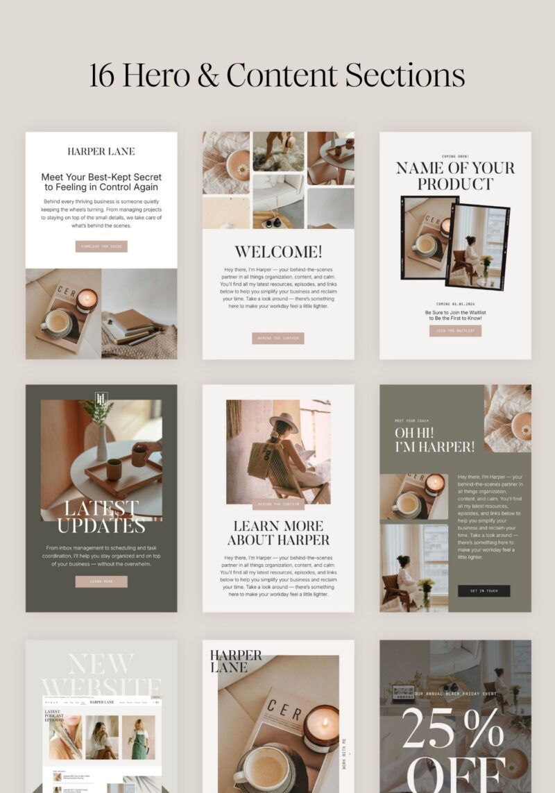 Harper – Email Templates – Product Listing Mockups2