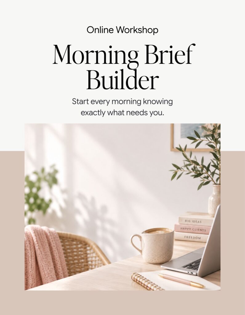Morning Brief Builder