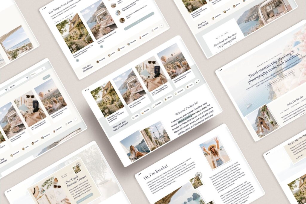 Travelogues Block Collection