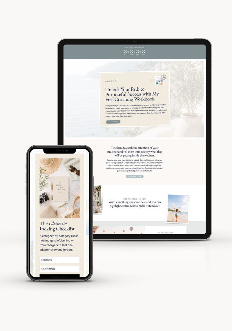 Travelogues Funnel Bundle
